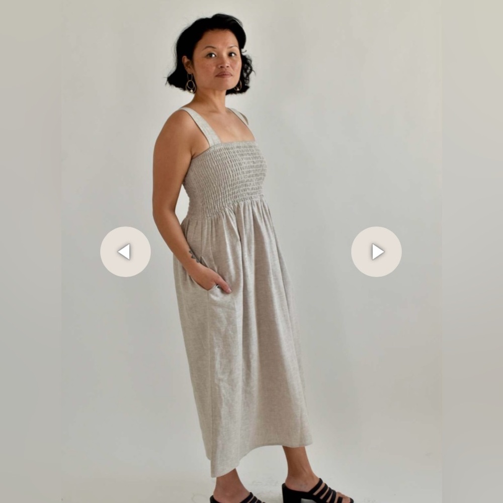 Altar Houseline Leah Linen Dress